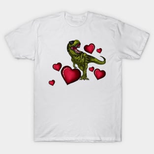 Dino Love T-Shirt